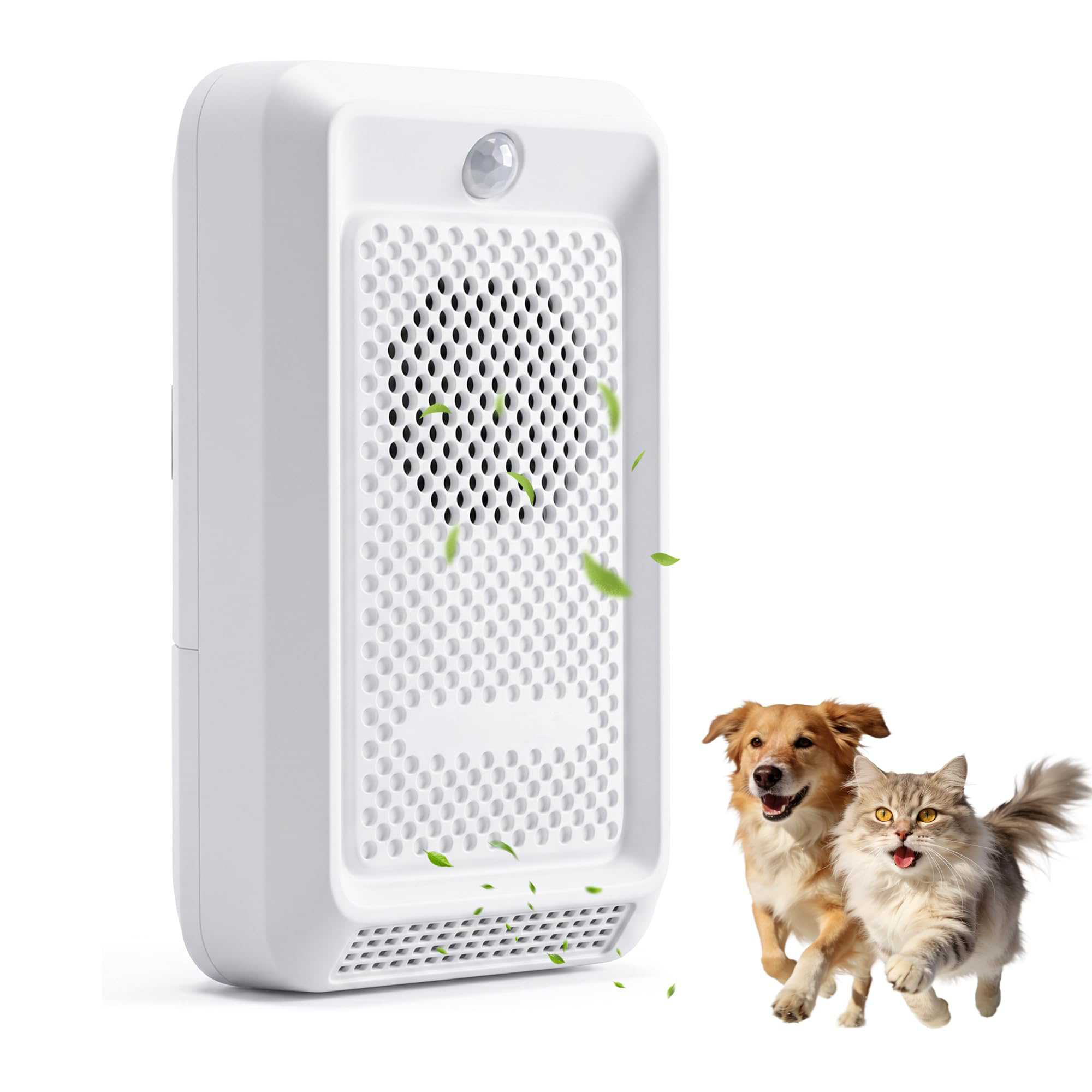 Desodorizante para maca de gato - eliminador de odores de animais de estimação recarregável em ABS branco com circulação interna silenciosa de 30dB e pod avançado - para caixas inteligentes para gatinhos em casas CloConjuntos e banheiros