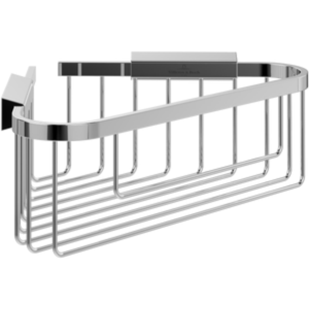 Sapho Gedy Inteligente - Corner Shelf, Chrome CP80