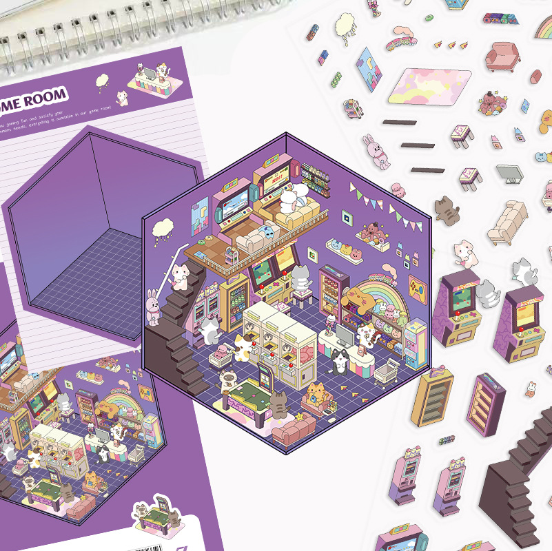 3D Scene Stickers