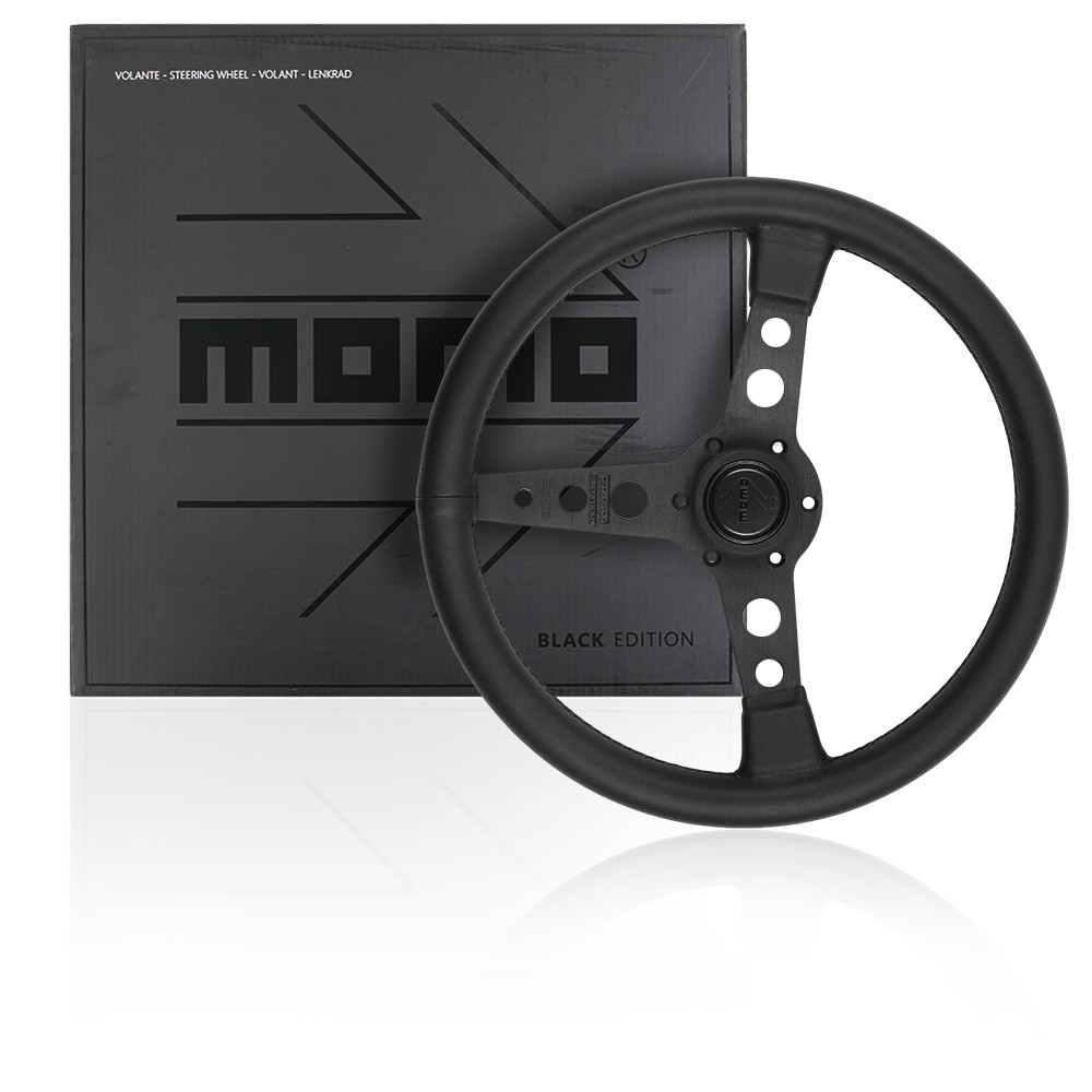 Para MOMO Prototipo P5 Edição Preta 350mm Roda SteeAnel