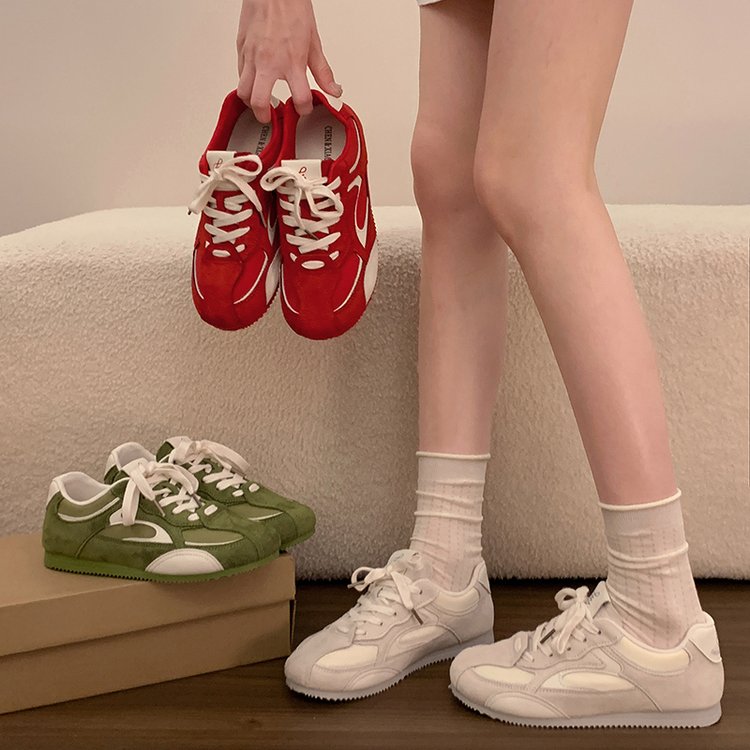 Thick Soled Casual Sports Training Shoes Are Versatile, Fashionable, Lightweight, And Comfortable Sports Shoes