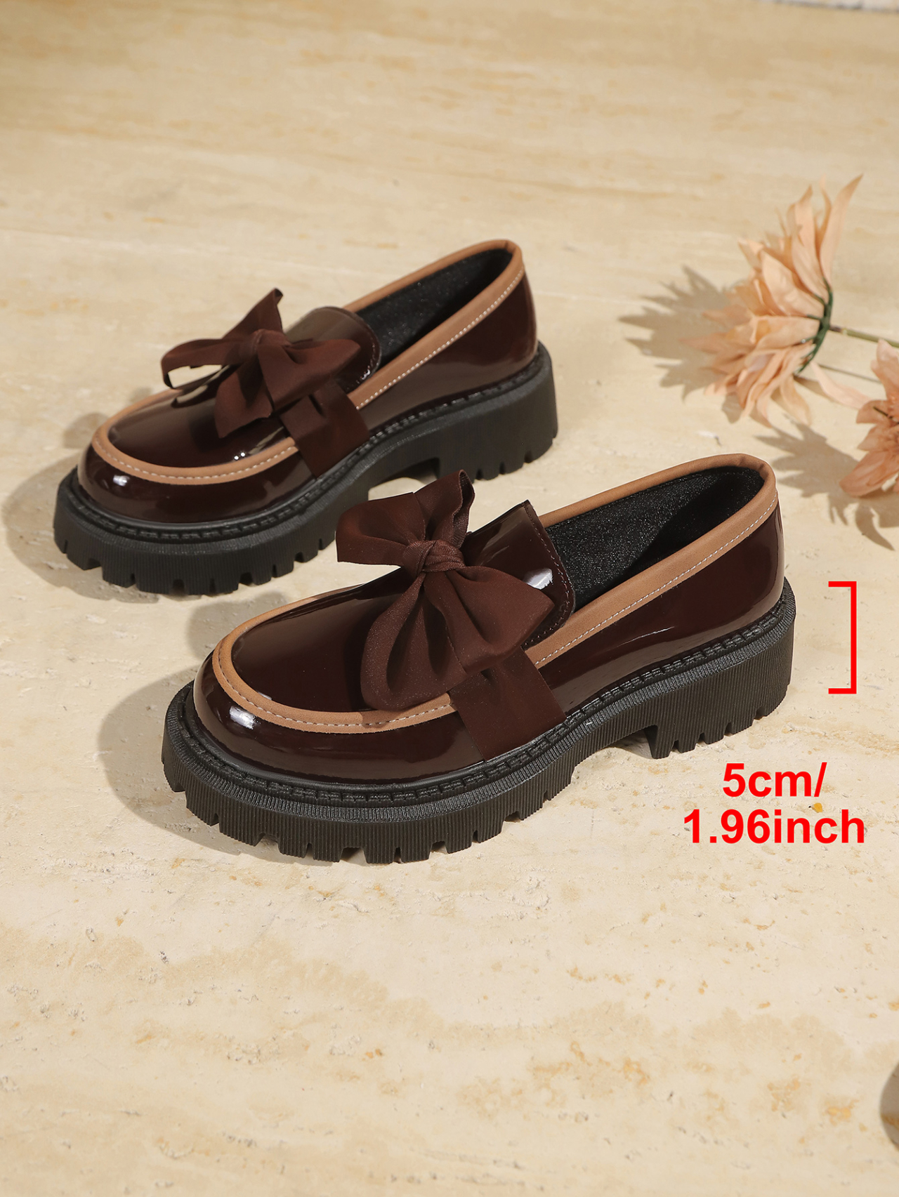 Women's Plus Size Bow Oxford Shoes, 2026 Spring Autumn New Arrival, British Style Slip On Women's Loafers