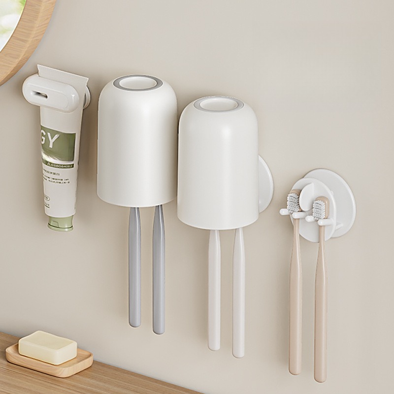 Toothbrush Holder,Wall Mounted Toothbrush Holder